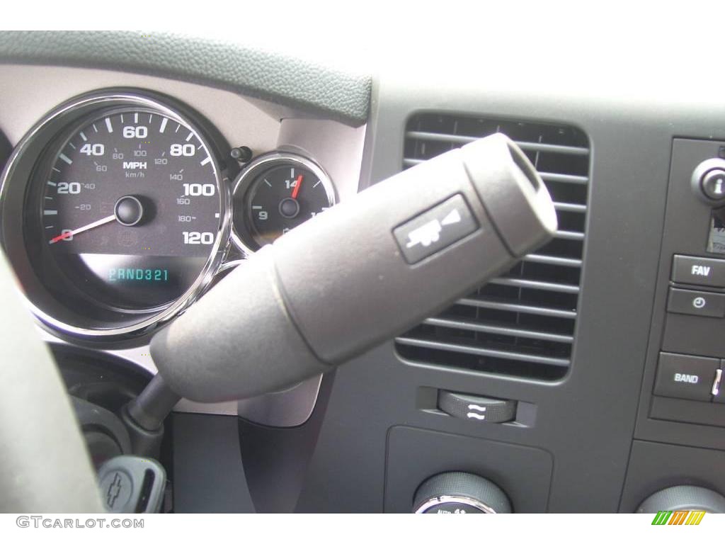 2009 Silverado 1500 LT Extended Cab 4x4 - Silver Birch Metallic / Ebony photo #31