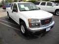 Summit White - Canyon SLE Extended Cab Photo No. 4