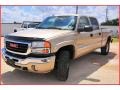 2005 Sand Beige Metallic GMC Sierra 2500HD SLE Crew Cab 4x4  photo #1