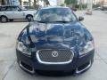 2010 Indigo Blue Metallic Jaguar XF XFR Sport Sedan  photo #2