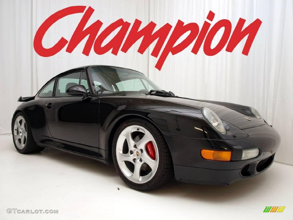 1996 911 Turbo - Black / Black photo #1