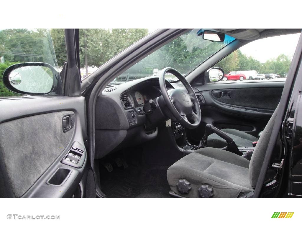 2000 Altima SE - Super Black / Dusk Gray photo #10