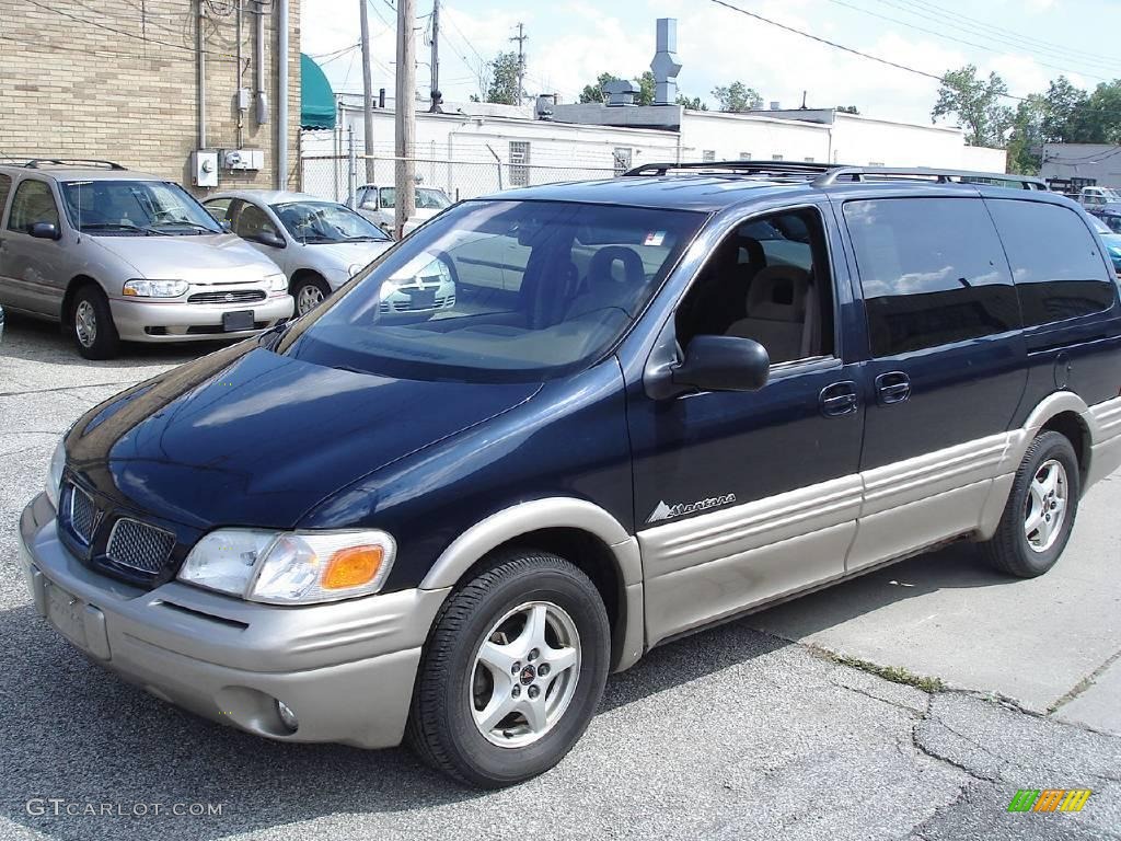 Blue-Black Metallic Pontiac Montana