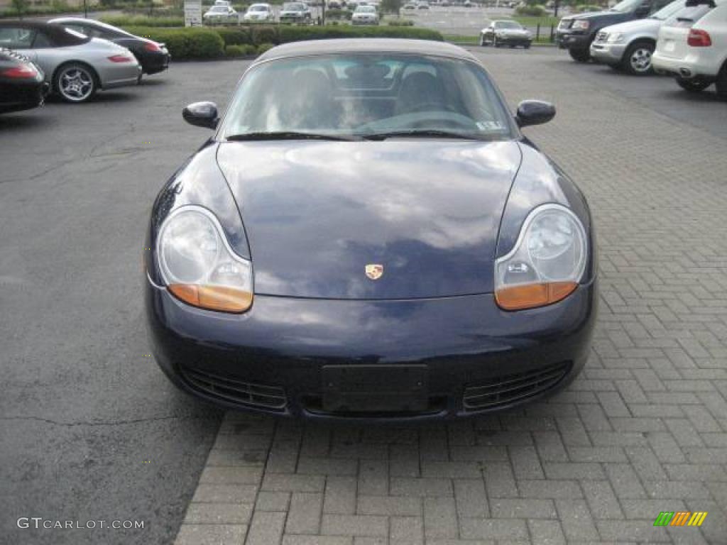 2001 Boxster S - Lapis Blue Metallic / Graphite Grey photo #1