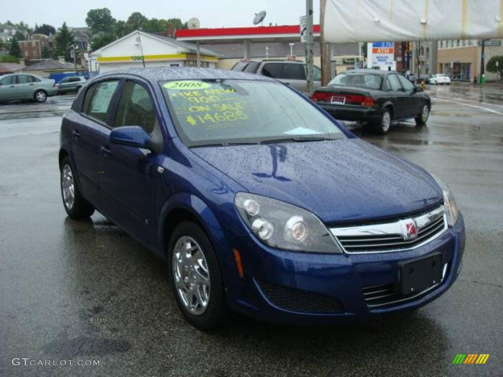 2008 Astra XE Sedan - Twilight Blue / Charcoal photo #5