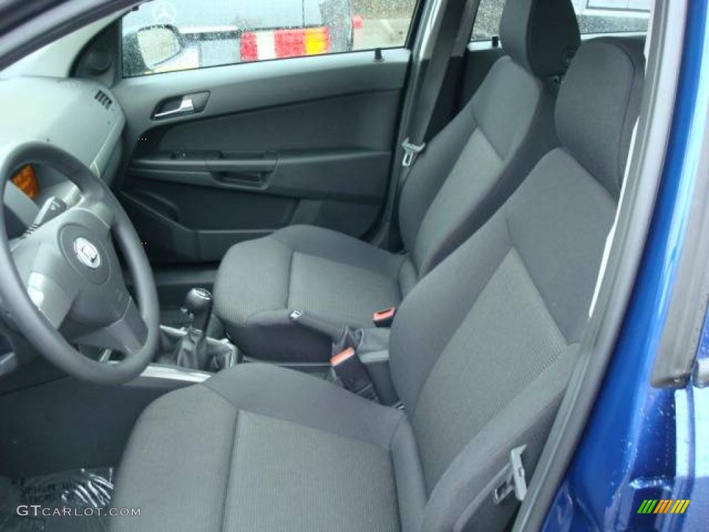2008 Astra XE Sedan - Twilight Blue / Charcoal photo #8