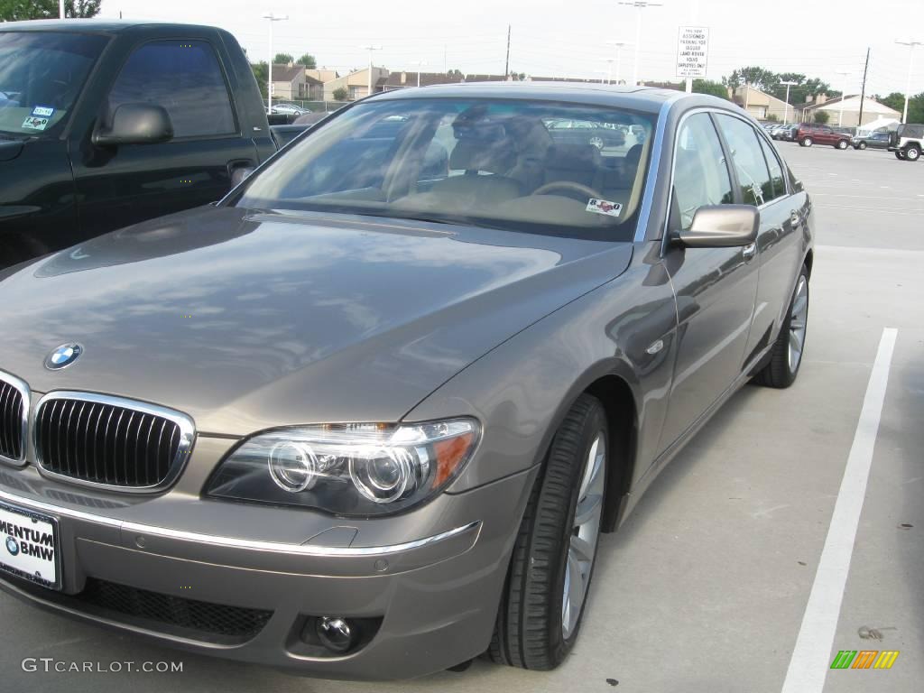 2007 7 Series 750Li Sedan - Kalahari Beige Metallic / Beige photo #1