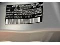 775: Iridium Silver Metallic 2008 Mercedes-Benz C 300 4Matic Sport Color Code
