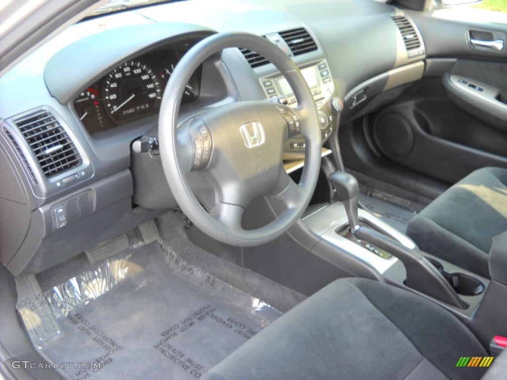 2006 Accord EX Sedan - Alabaster Silver Metallic / Black photo #11