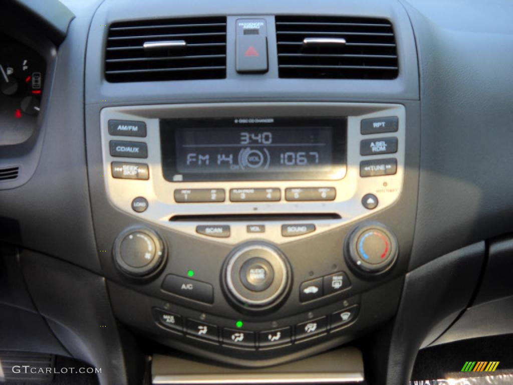 2006 Accord EX Sedan - Alabaster Silver Metallic / Black photo #13