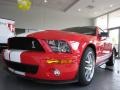 2008 Torch Red Ford Mustang Shelby GT500 Coupe  photo #3