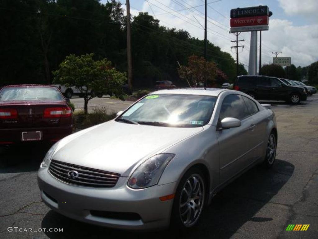 Brilliant Silver Metallic Infiniti G