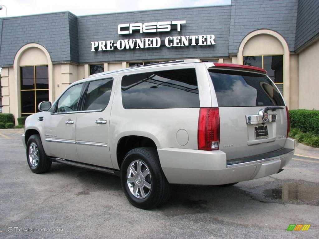 2007 Escalade ESV AWD - Gold Mist / Cocoa/Light Cashmere photo #5