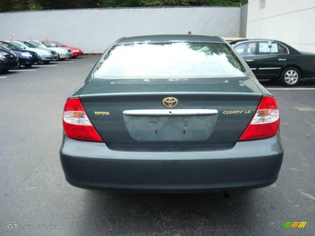 2004 Camry LE - Aspen Green Pearl / Stone photo #3