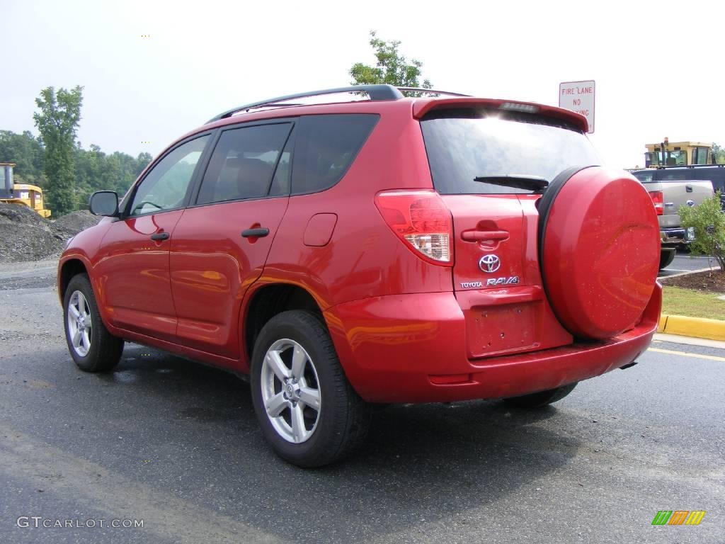 2008 Barcelona Red Pearl Toyota RAV4 4WD 17048666 Photo 4 GTCarLot