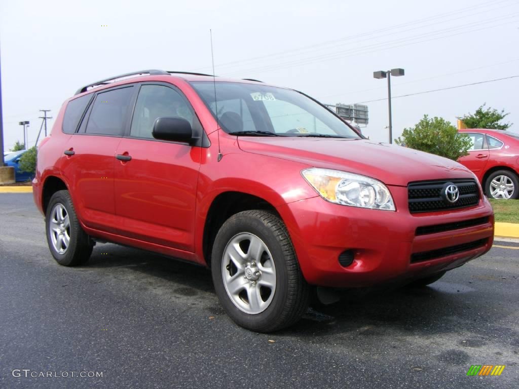 2008 Barcelona Red Pearl Toyota RAV4 4WD 17048668 Photo 2 GTCarLot