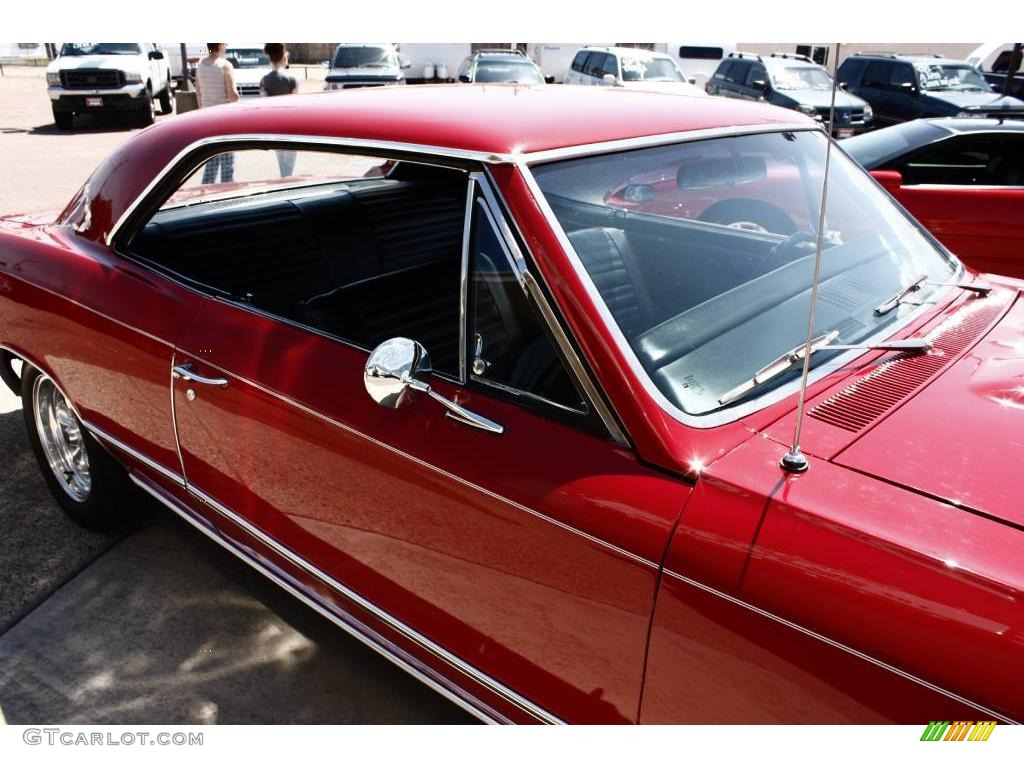 1967 Chevelle SS Super Sport 2 Door Coupe - Red / Black photo #16