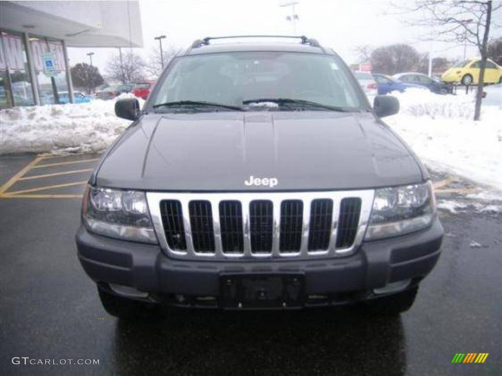 2003 Grand Cherokee Laredo 4x4 - Graphite Metallic / Dark Slate Gray photo #17