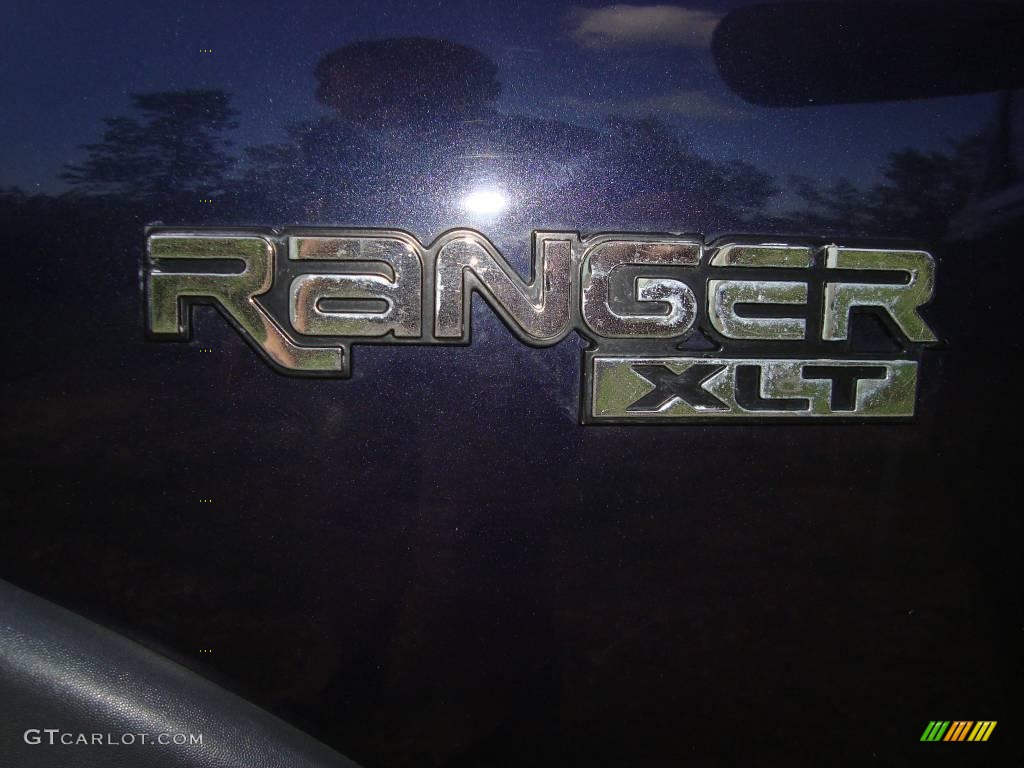 2000 Ranger XLT SuperCab 4x4 - Deep Wedgewood Blue Metallic / Medium Graphite photo #5