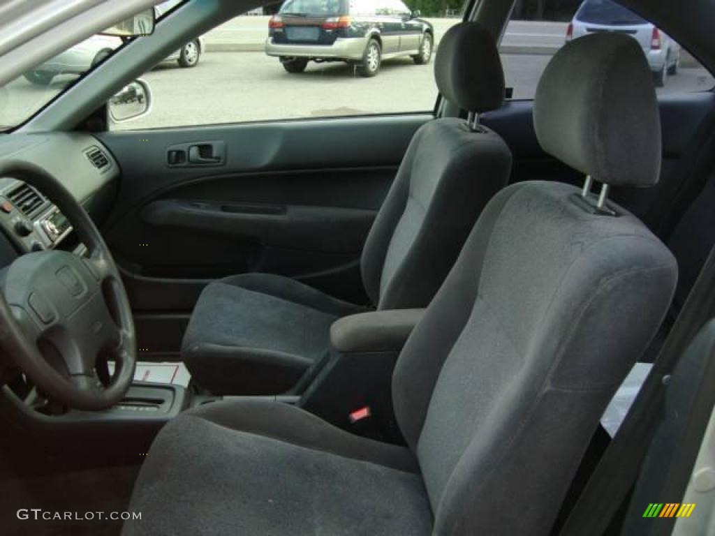 1999 Civic EX Coupe - Vogue Silver Metallic / Dark Gray photo #9