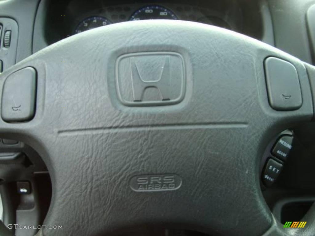 1999 Civic EX Coupe - Vogue Silver Metallic / Dark Gray photo #11