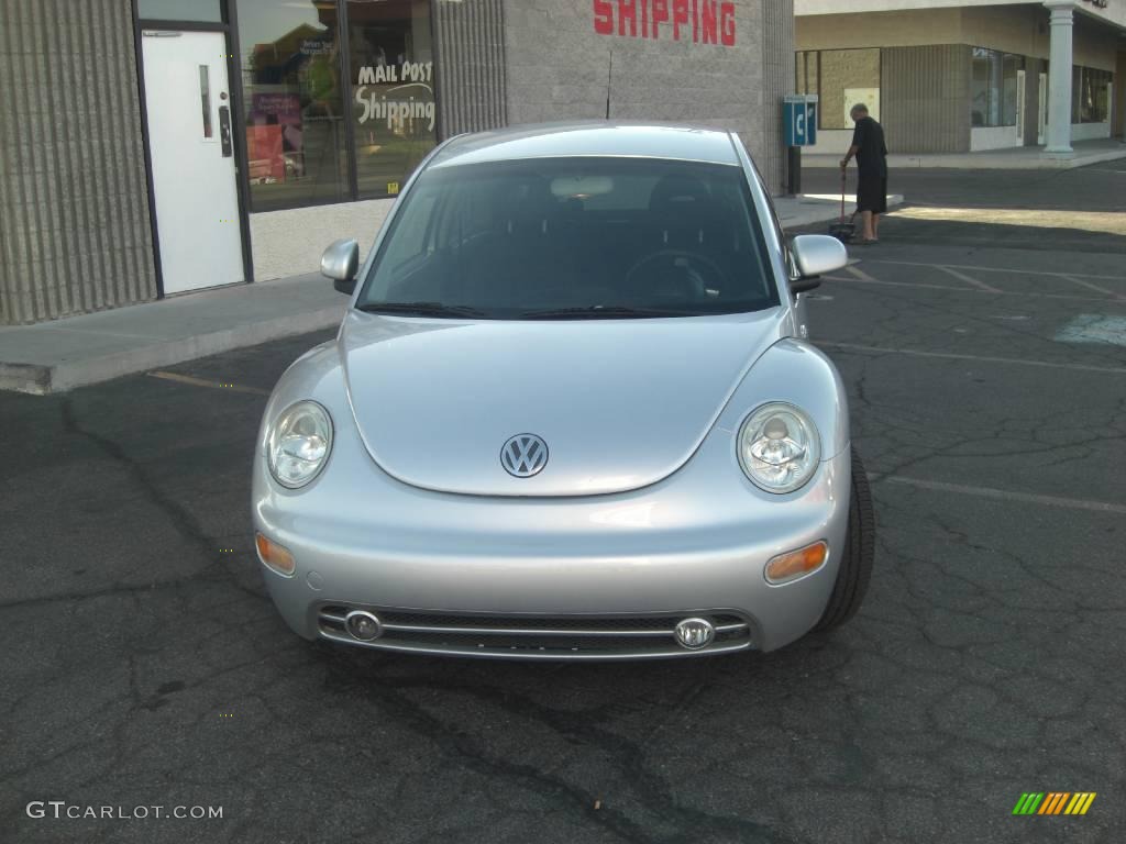 2000 New Beetle GLS TDI Coupe - Silver Metallic / Black photo #2
