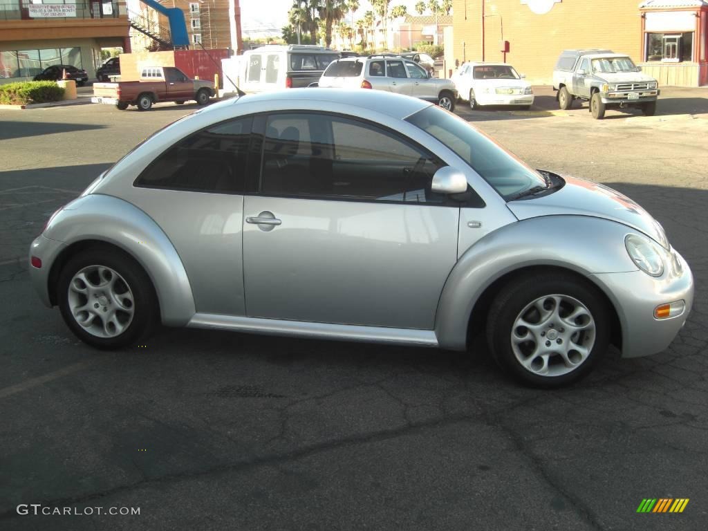 2000 New Beetle GLS TDI Coupe - Silver Metallic / Black photo #3