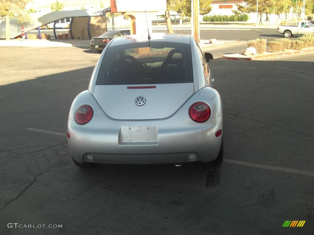 2000 New Beetle GLS TDI Coupe - Silver Metallic / Black photo #4