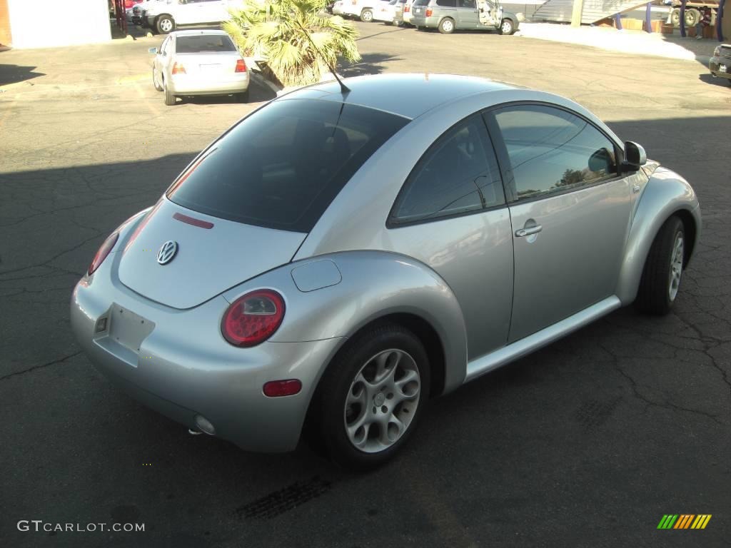 2000 New Beetle GLS TDI Coupe - Silver Metallic / Black photo #5