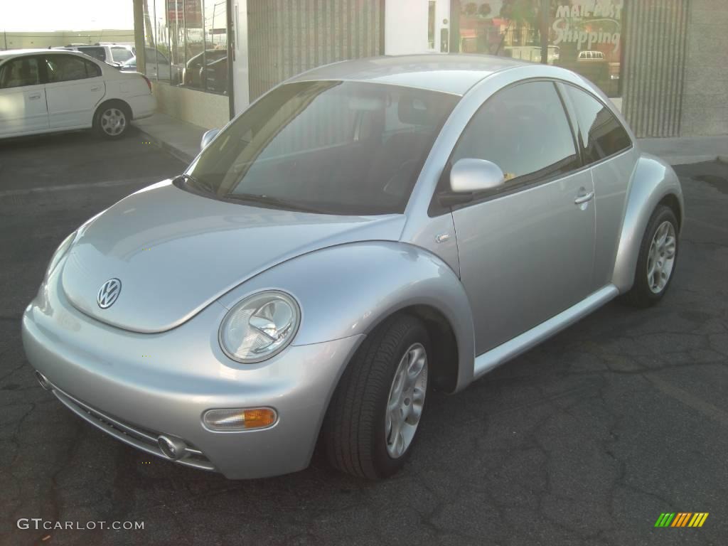 2000 New Beetle GLS TDI Coupe - Silver Metallic / Black photo #7