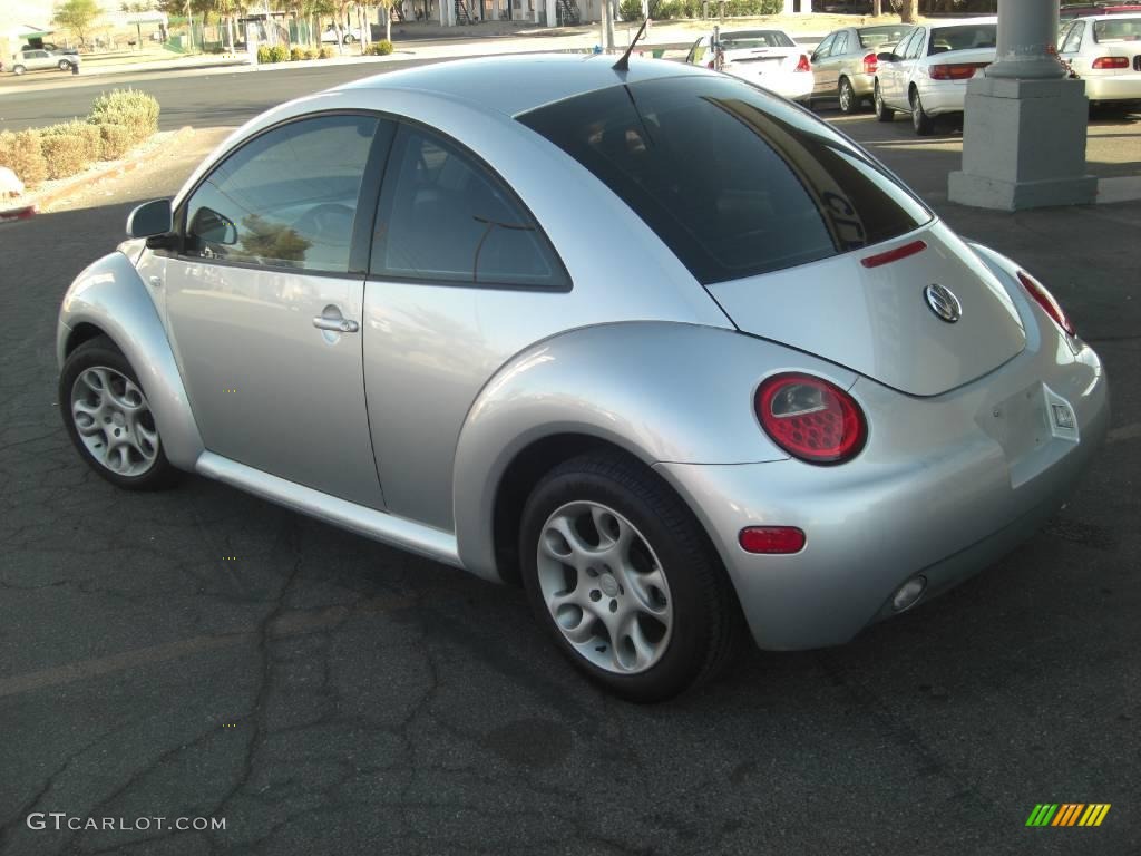 2000 New Beetle GLS TDI Coupe - Silver Metallic / Black photo #8