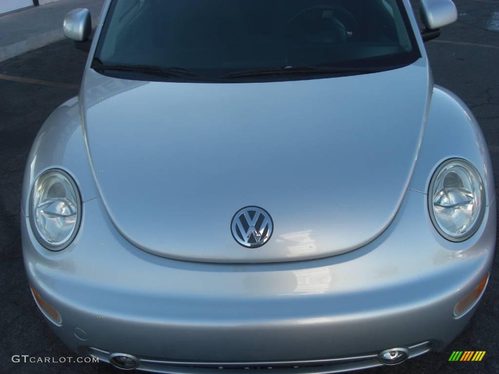 2000 New Beetle GLS TDI Coupe - Silver Metallic / Black photo #9