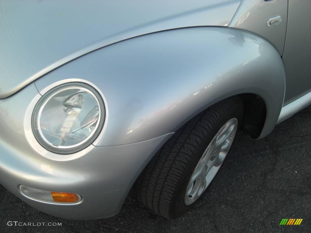 2000 New Beetle GLS TDI Coupe - Silver Metallic / Black photo #10