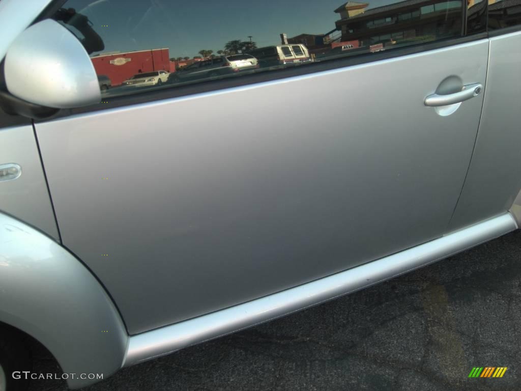 2000 New Beetle GLS TDI Coupe - Silver Metallic / Black photo #11