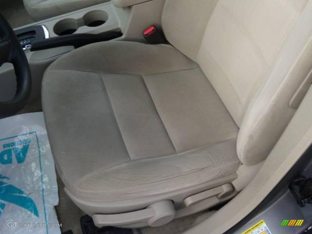 2007 Fusion S - Tungsten Grey Metallic / Light Stone photo #9