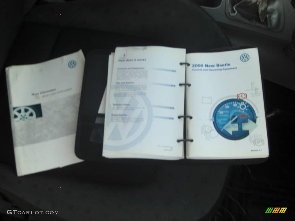 2000 New Beetle GLS TDI Coupe - Silver Metallic / Black photo #36