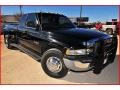 2002 Black Dodge Ram 3500 SLT Regular Cab Dually  photo #11