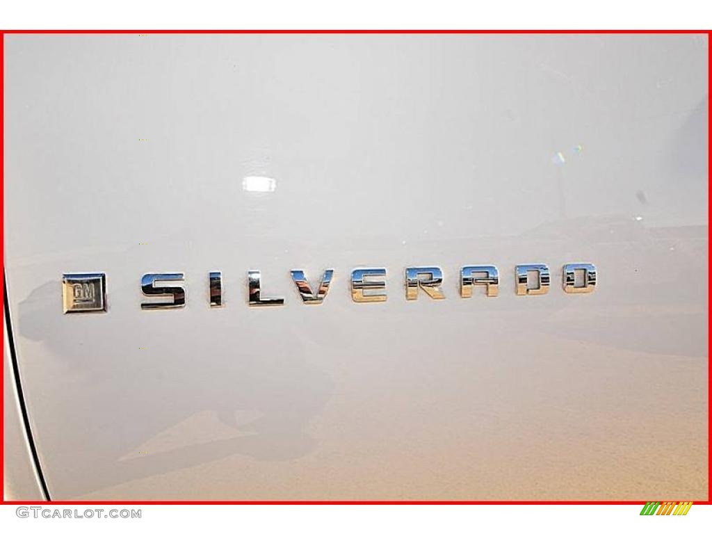 2008 Silverado 1500 Work Truck Regular Cab - Summit White / Dark Titanium photo #12