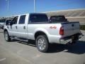 2009 Brilliant Silver Metallic Ford F250 Super Duty Lariat Crew Cab 4x4  photo #3