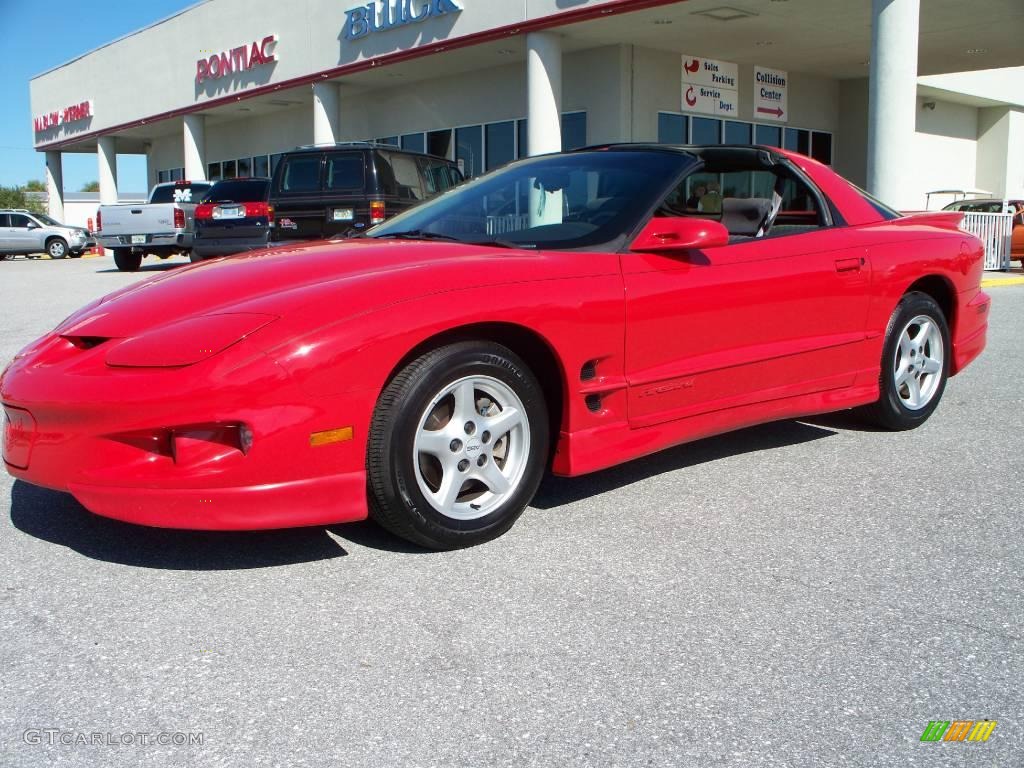 1999 Firebird Coupe - Bright Red / Dark Pewter photo #1