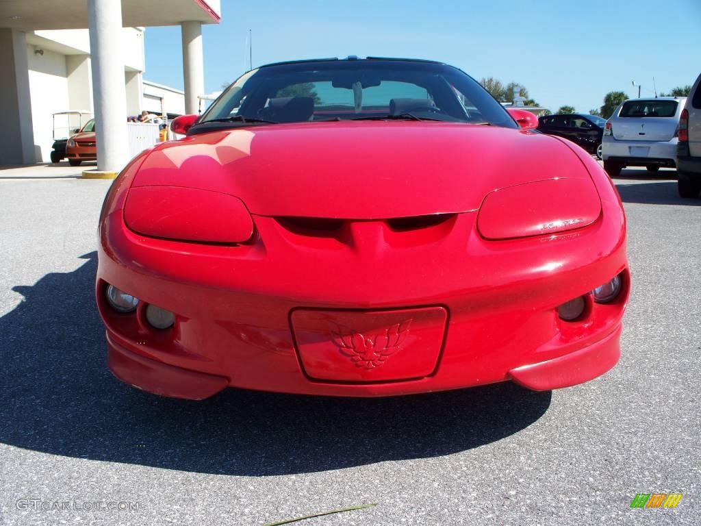 1999 Firebird Coupe - Bright Red / Dark Pewter photo #3