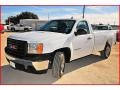 2008 Summit White GMC Sierra 1500 Regular Cab  photo #1