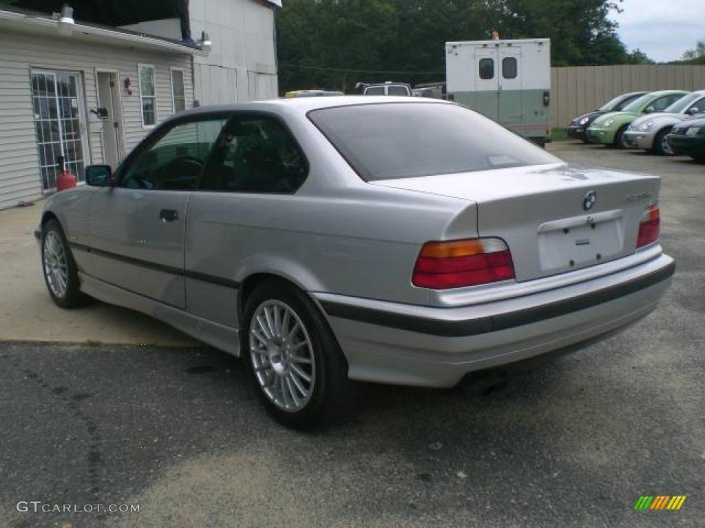 1998 3 Series 328is Coupe - Arctic Silver Metallic / Gray photo #5
