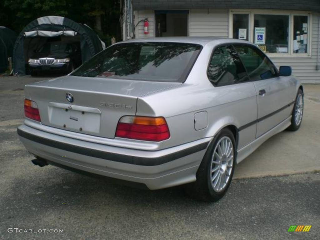 1998 3 Series 328is Coupe - Arctic Silver Metallic / Gray photo #7