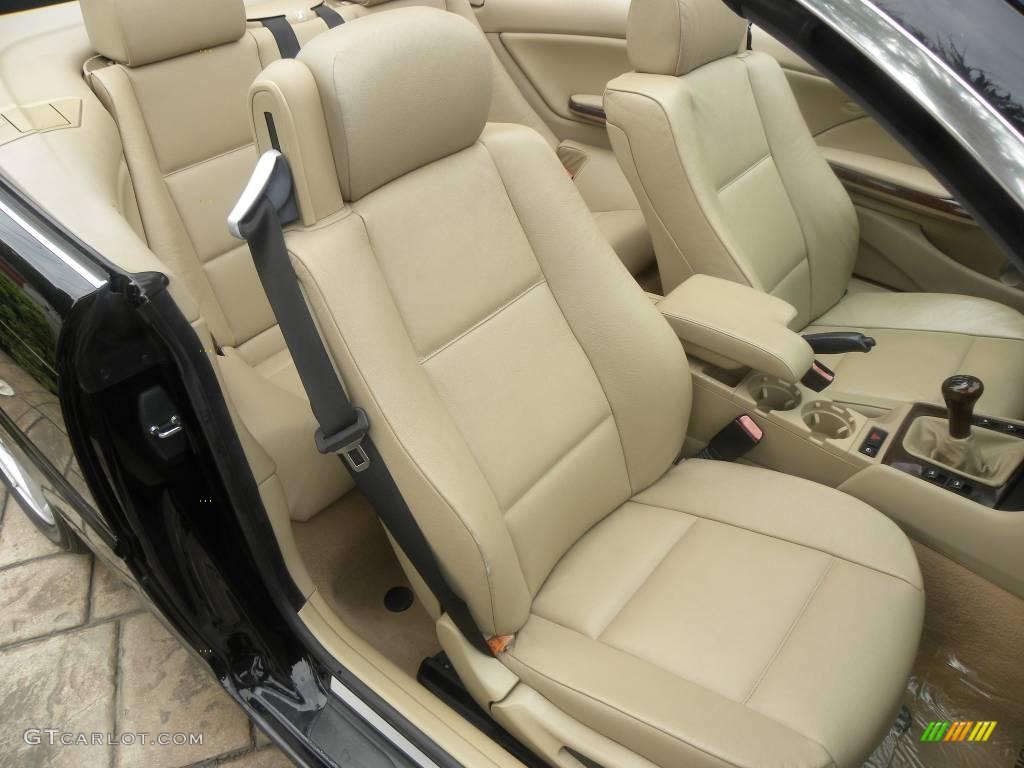 2003 3 Series 325i Convertible - Black Sapphire Metallic / Black photo #8