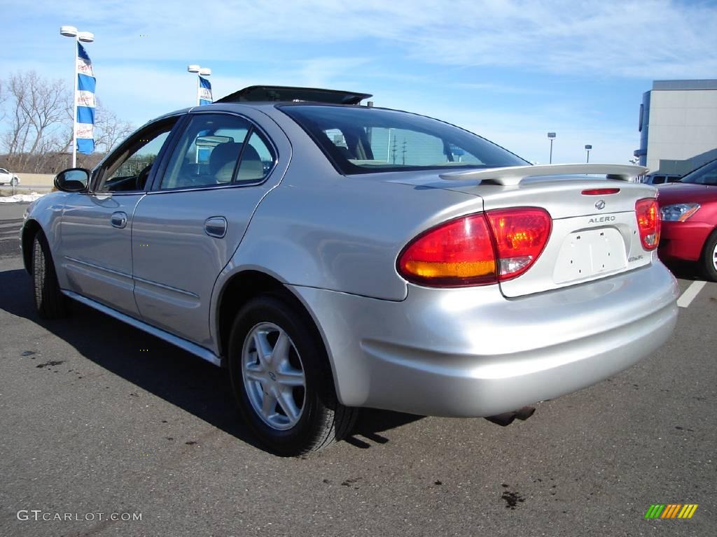 2003 Sterling Metallic Oldsmobile Alero Gl Sedan #1671667 Photo #3 