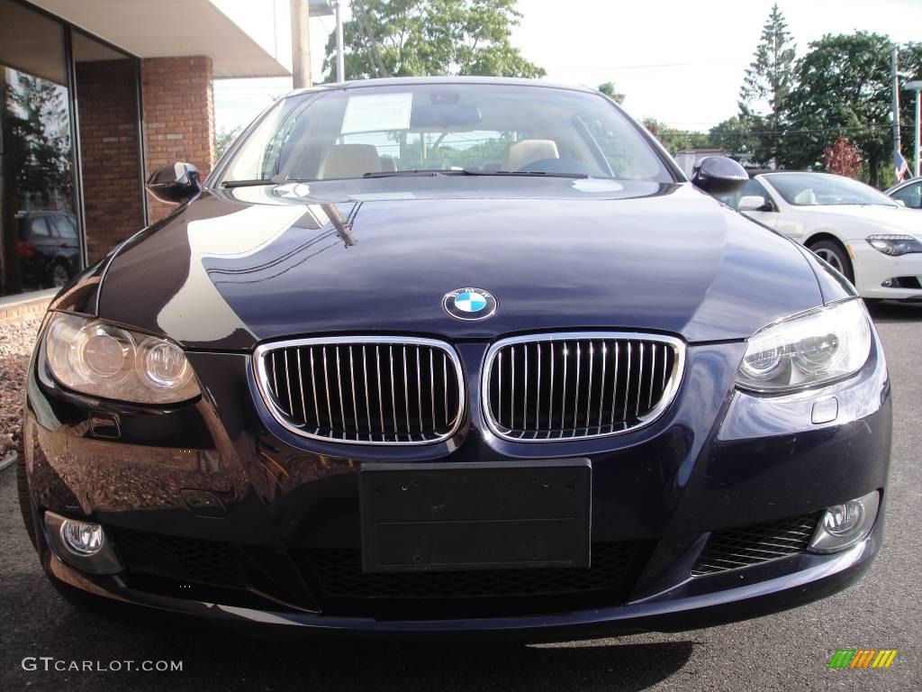2009 3 Series 328xi Coupe - Monaco Blue Metallic / Cream Beige Dakota Leather photo #2