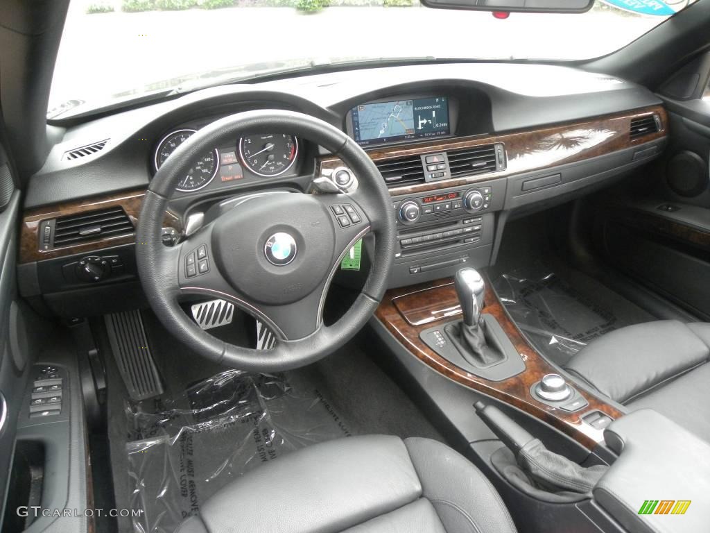 2008 3 Series 328i Convertible - Black Sapphire Metallic / Black photo #5