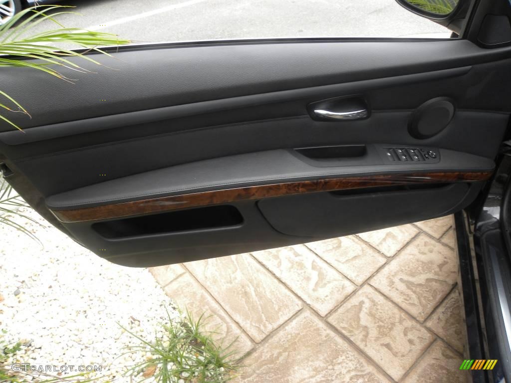 2008 3 Series 328i Convertible - Black Sapphire Metallic / Black photo #7