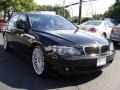 2008 Jet Black BMW 7 Series 750i Sedan  photo #3